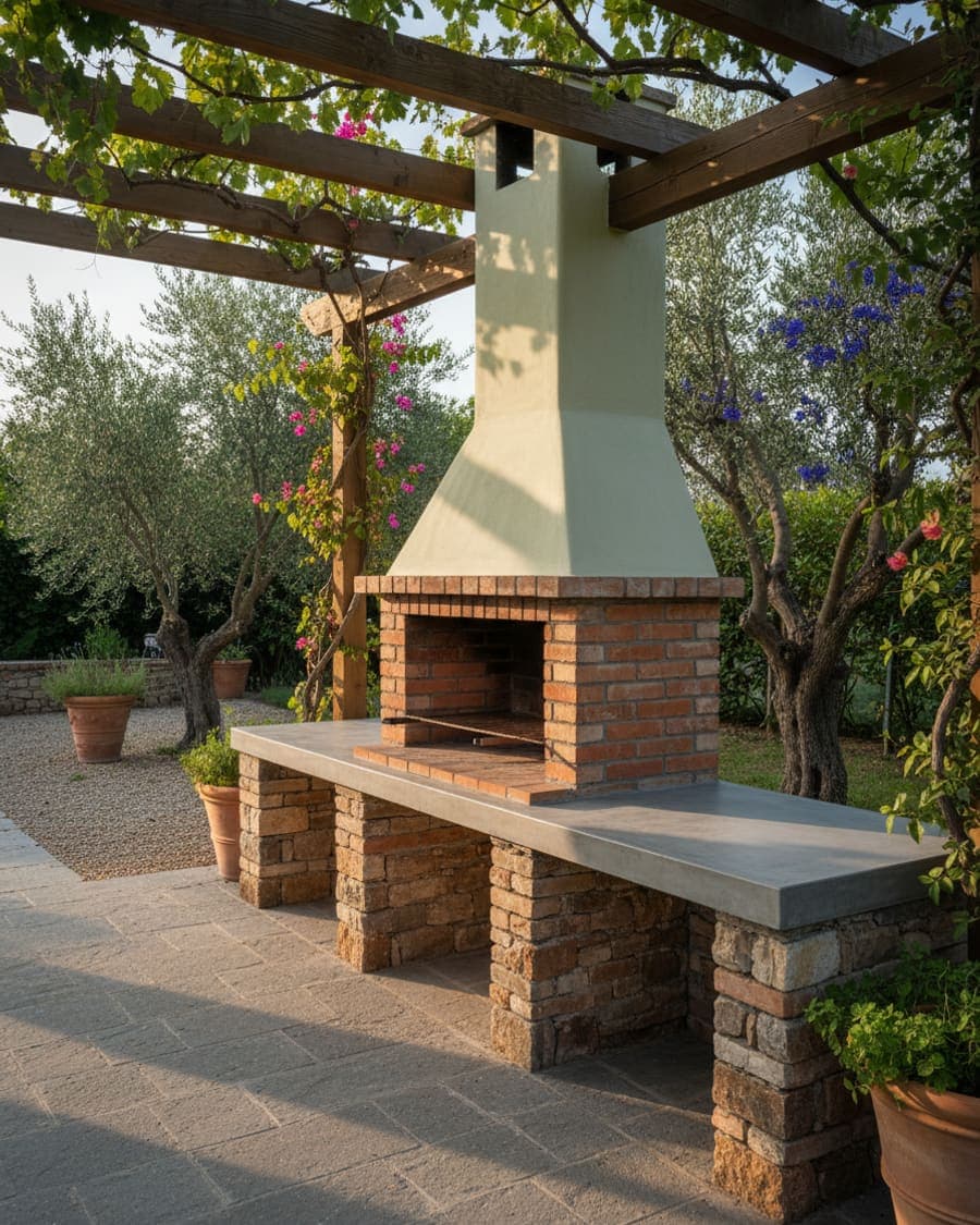 Barbacoa de obra